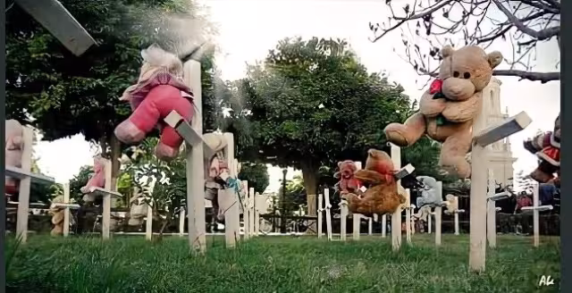 La misa se llevo acabo en la  Iglesia “La Sagrada Familia”