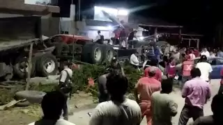 Se desconoce la identidad de las víctimas al igual que el del conductor de la unidad