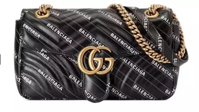Esta nueva fusión entre Gucci y Balenciaga tiene de novedoso la modificación de logotipos