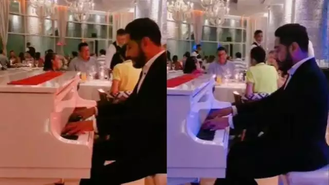 El pianista de TikTok sorprendió a todos tocando la canción de "Mi Bebito Fiu Fiu". Foto: Especial