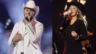 Chiquis Rivera y Eduardo olvidaron su canción. Foto: Especial