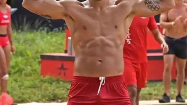 Misael abandonó la competencia por una lesión en el hombro