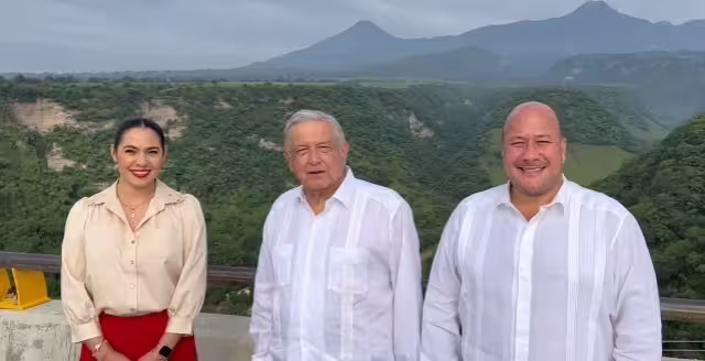 El puente tiene una longitud de 500 metros y une a Colima con Guadalajara
