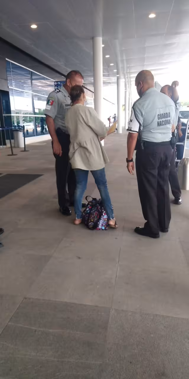 La mujer no contaba con el comprobante de la institución bancaria en la que aseguraba había retirado los miles de pesos.