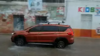 Las fuertes lluvias comenzaron desde la tarde de este miércoles en el municipio de Peto