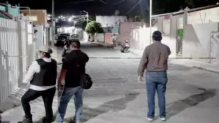 Agentes preventivos acordonaron el área para evitar la presencia de curiosos