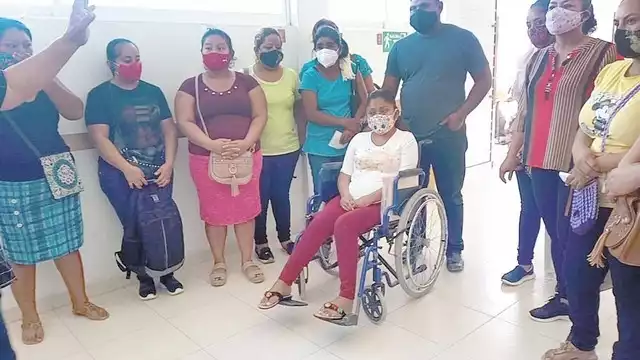 Los manifestantes acudieron al Centro Integrador de Desarrollo.