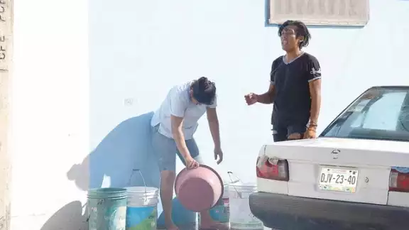 Desde diciembre del 2020 las familias de la colonia San Carlos comenzaron a recibir el agua por tandeos