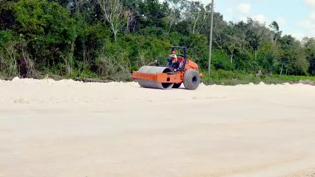 Según Fonatur los principales avances registrados en territorio campechano fueron los de terracería
