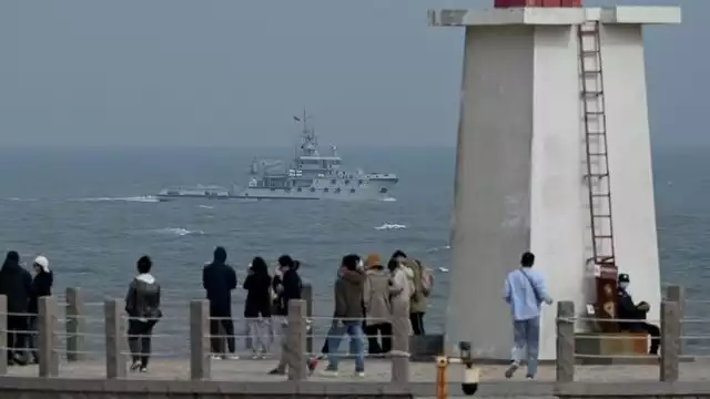 El gobierno de China anunció ejercicios militares en el estrecho de Taiwán.