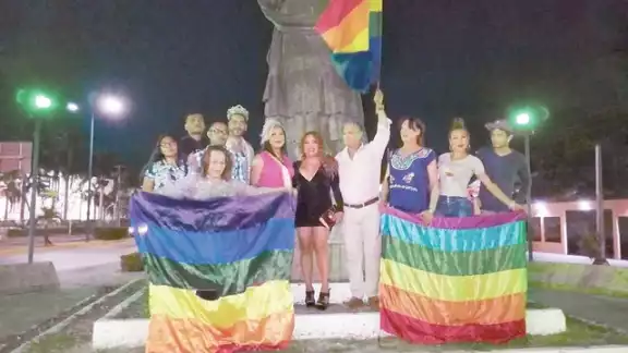 Celebran el Día del Orgullo en Ciudad del Carmen
