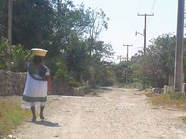 Denuncian mal estado en calles de Nunkiní, Campeche