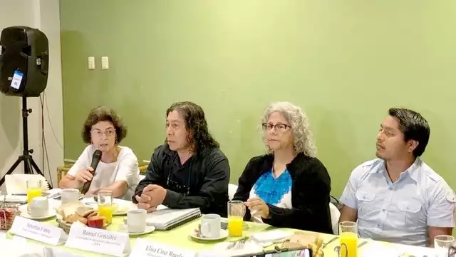 Elisa Cruz Rueda, representante legal del Consejo Regional Indígena y Popular de Xpujil