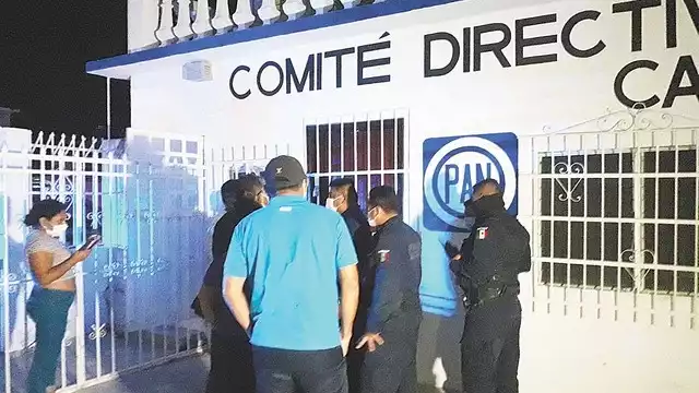 Los integrantes desistieron cuando la policía los exhortó a retirarse