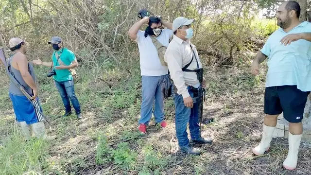 Según los vigilantes, fueron dos personas en motocicleta quienes efectuaron los disparos contra de la casa.