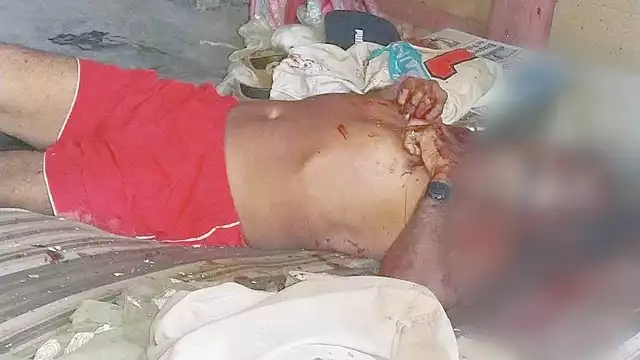 El cuerpo fue encontrado al interior de una casa tirado en un colchón