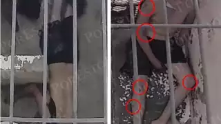 En su momento se filtraron videos sobre la detención de José Eduardo, el cual aparece con un short color negro y con marcas de golpes