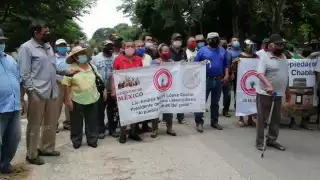 Ejidatarios poden intervenciín del presidente Andrés Manuel lópez Obrador y del director del INAH para resolver sus disputas