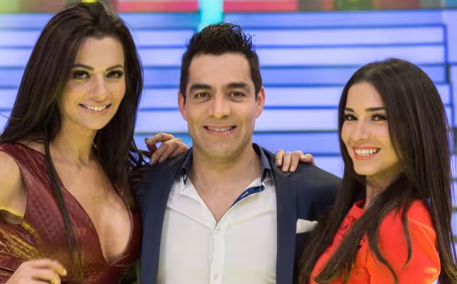 Cecilia Galeano, Omar Chaparro y Laura G eran los conductores fundamentales de 'Sabadazo'. Foto: Especial