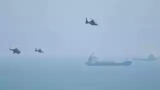 China continúa su operativo en Taiwán