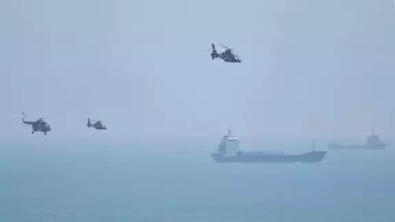 China continúa su operativo en Taiwán