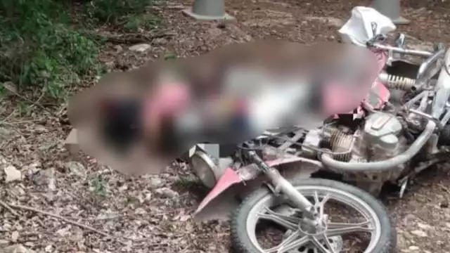 El sujeto se encontraba en su motocicleta cuando recibió el disparo