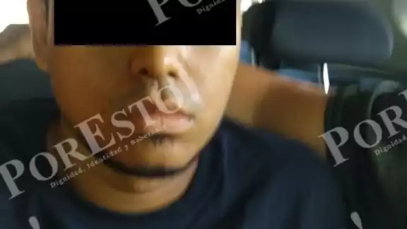 Fue capturado por elementos de Fiscalía General del Estado Fue capturado por elementos de Fiscalía General del Estado