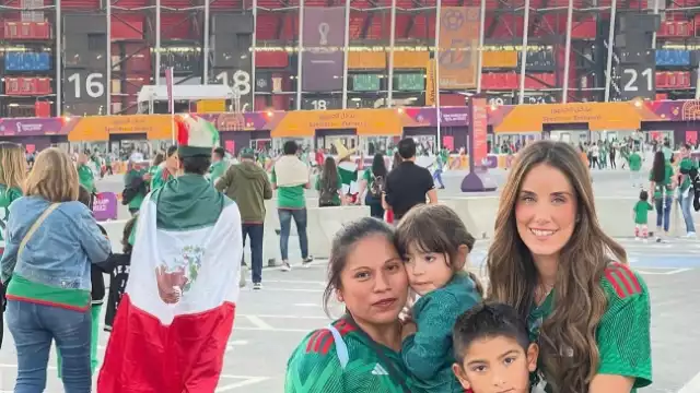 Los mexicanos van llegando de a poco a la sede mundialista y ya han dado de que hablar