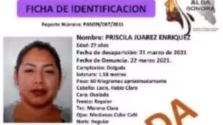Priscila ya no regresó a casa luego de ir a una cita de Tinder