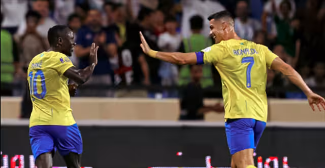 El delantero portugués volvió a brillar con una gran actuación para sumar los primeros tres puntos en la Liga Árabe