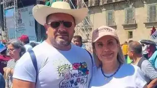 La pareja iba a bordo de su camioneta al momento del ataque