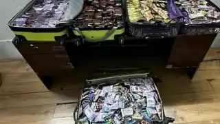 Guardia Nacional detecta cargamento con mil 400 cigarros de mariguana