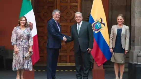 Presidentes de México y Ecuador destacan relación bilateral entre los dos países