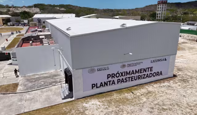La Planta Pasteurizadora de Leche para el Bienestar será inaugurada en abril en Campeche.