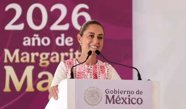 “México siempre ha luchado por la paz, en cualquier circunstancia”, mencionó Sheinbaum