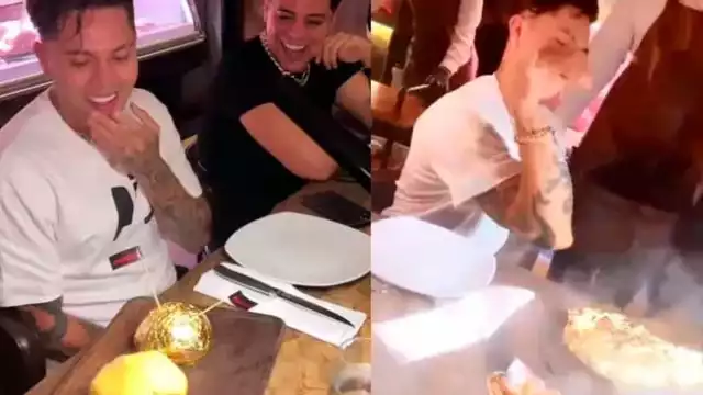 Juan de Dios Pantoja y Eduin Caz se van de fiesta en Miami y gastan una fortuna en la cena