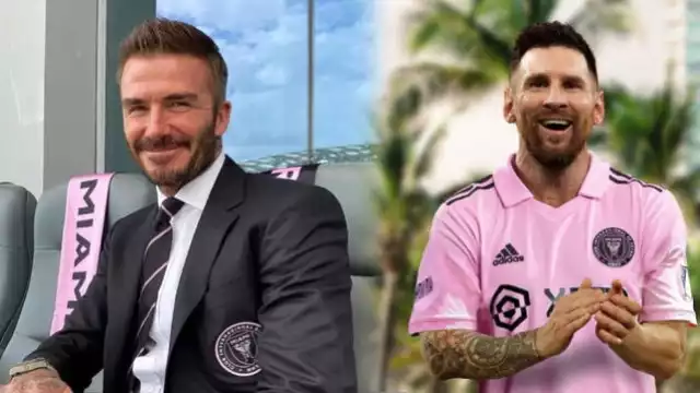 ckham llora tras el golazo de Messi en su debut con el Inter de Miami