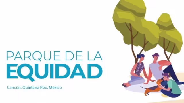 Este parque es pensando para el libre esparcimiento en Cancún