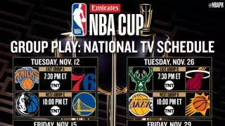 Todo listo para la NBA CUP