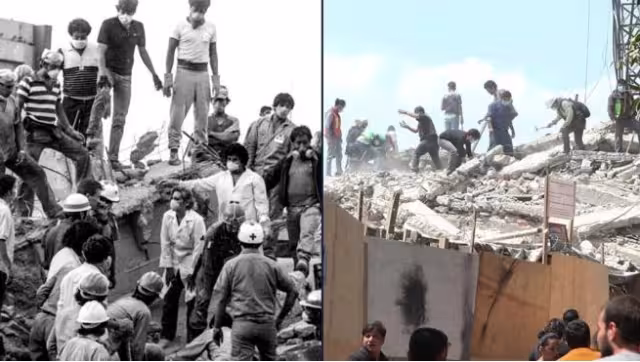 Los dos sismos ocurrieron el mismo día; aunque el de 1985 fue más mortífero, irónicamente el de 2017 se sintió con mayor intensidad