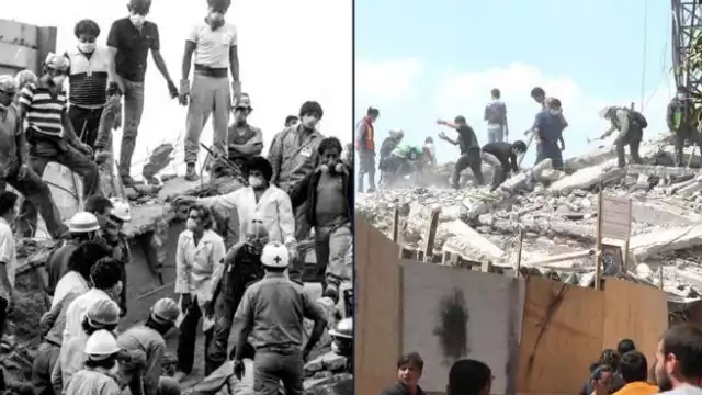 Los dos sismos ocurrieron el mismo día; aunque el de 1985 fue más mortífero, irónicamente el de 2017 se sintió con mayor intensidad