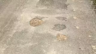 En el tramo, con extensión de 4 kilómetros, donde quienes más circulan son los motociclistas, ya se realizó bacheo, pero de no duró mucho la reparación