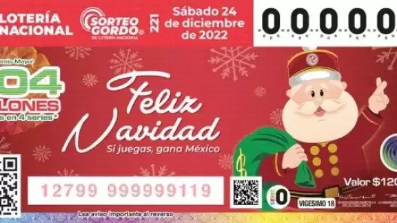 Como cada año la Lotería Nacional organiza el Sorteo Gordo de Navidad