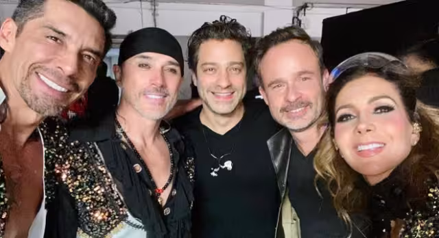 Los miembros que se han reunido son: Sergio Mayer, Charly López, Víctor Noriega, Luisa Fernanda y Katia Llanos, que durante el show lograron con mucho éxito tener al público emocionadisimo