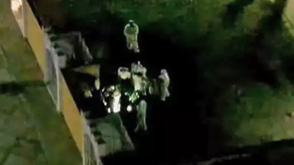 El cuerpo fue localizado al fondo de una cisterna profunda en un predio que pertenece al Motel El cuerpo fue localizado al fondo de una cisterna profunda en un predio que pertenece al Motel