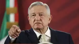 Presidente Andrés Manuel López Obrador en conferencia de prensa