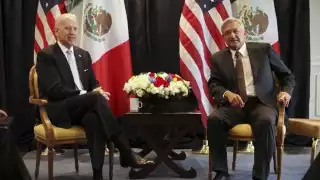 AMLO anunció que se reunirá con Biden en julio. Foto: AFP