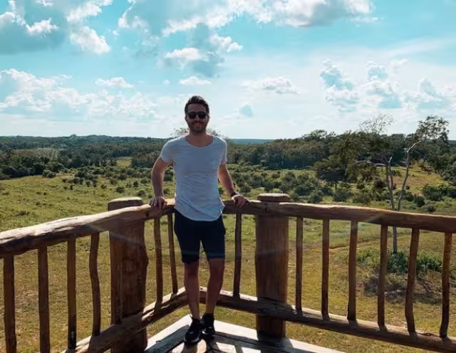 Recientemente celebró su boda en una hacienda de la Península