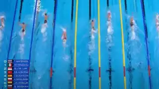 Andrés Dupont impone récord mexicano en el Relevo 4x200 metros en Doha 2024