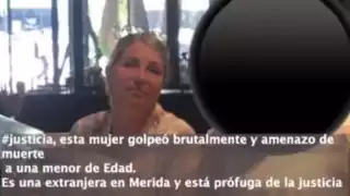 En redes sociales circula la foto de la mujer extranjera, así como una leyenda donde se pide justicia